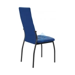 Стул DikLine Галс-М каркас черный / микровелюр B28 Стул DikLine Галс-М каркас черный / микровелюр B28