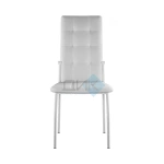 Стул DikLine Галс-М каркас белый / к/з Pegaso белый Стул DikLine Галс-М каркас белый / к/з Pegaso белый