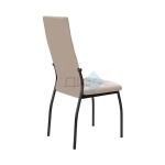 Стул DikLine Галс-М каркас черный / микровелюр B28 Стул DikLine Галс-М каркас черный / микровелюр B28