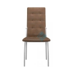 Стул DikLine Галс-М каркас белый / искусственная замша KL2 Стул DikLine Галс-М каркас белый / искусственная замша KL2