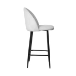 Полубарный стул (кресло) Mara Феликс ( Kingstyle 123 F PB ), велюр, опора полубарная (черный) Полубарный стул (кресло) Mara Феликс ( Kingstyle 123 F PB ), велюр, опора полубарная (черный)