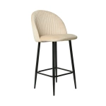 Полубарный стул (кресло) Mara Феликс ( Kingstyle 123 F PB ), велюр, опора полубарная (черный) Полубарный стул (кресло) Mara Феликс ( Kingstyle 123 F PB ), велюр, опора полубарная (черный)