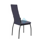 Стул DikLine Галс-М каркас черный / микровелюр B28 Стул DikLine Галс-М каркас черный / микровелюр B28