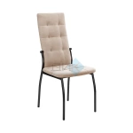 Стул DikLine Галс-М каркас черный / микровелюр B28 Стул DikLine Галс-М каркас черный / микровелюр B28