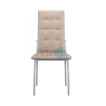 Стул DikLine Галс-М каркас белый / искусственная замша KL2 Стул DikLine Галс-М каркас белый / искусственная замша KL2